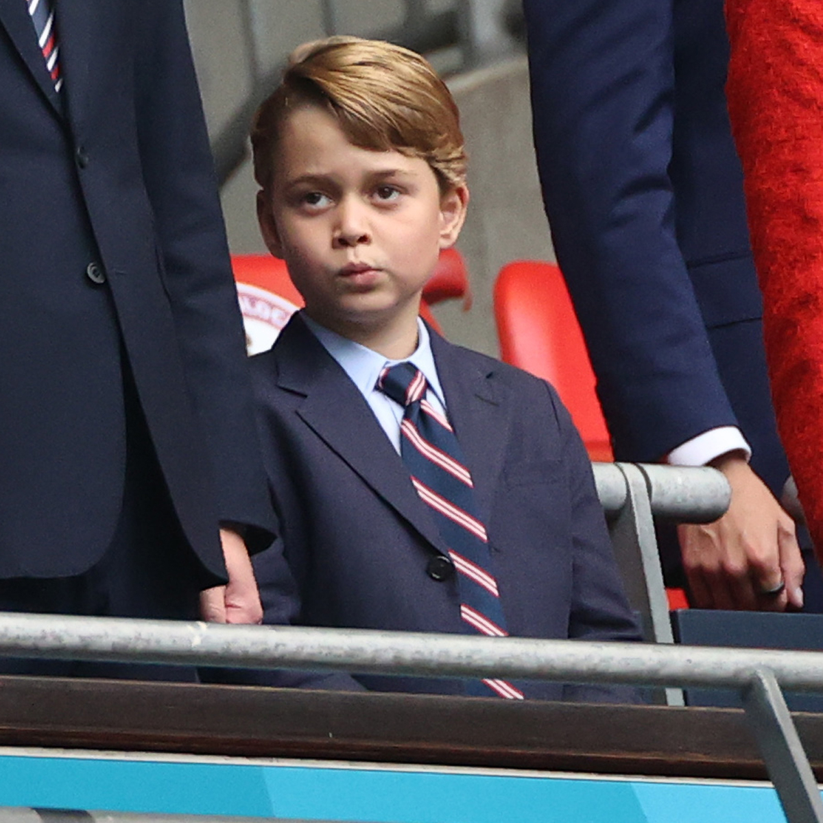 Prince George Makes Surprise Appearance at Euro 2020 Final - E! Online
