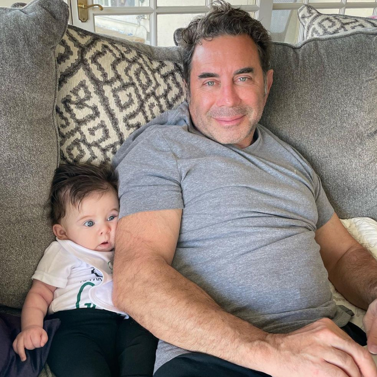 See Dr. Paul Nassif's first moments with baby Paulina