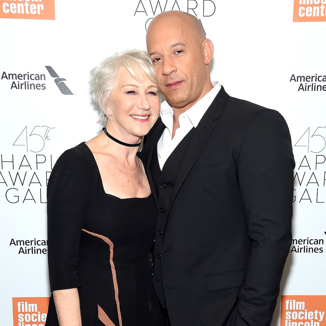 Helen Mirren Shares Hilarious Story About Filming F9 Car Scene With Vin Diesel