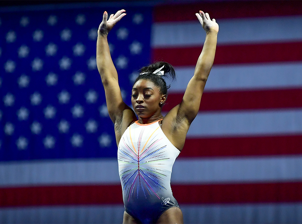 Simone Biles Goat Leotard, 2021 US Gymnastics Championships