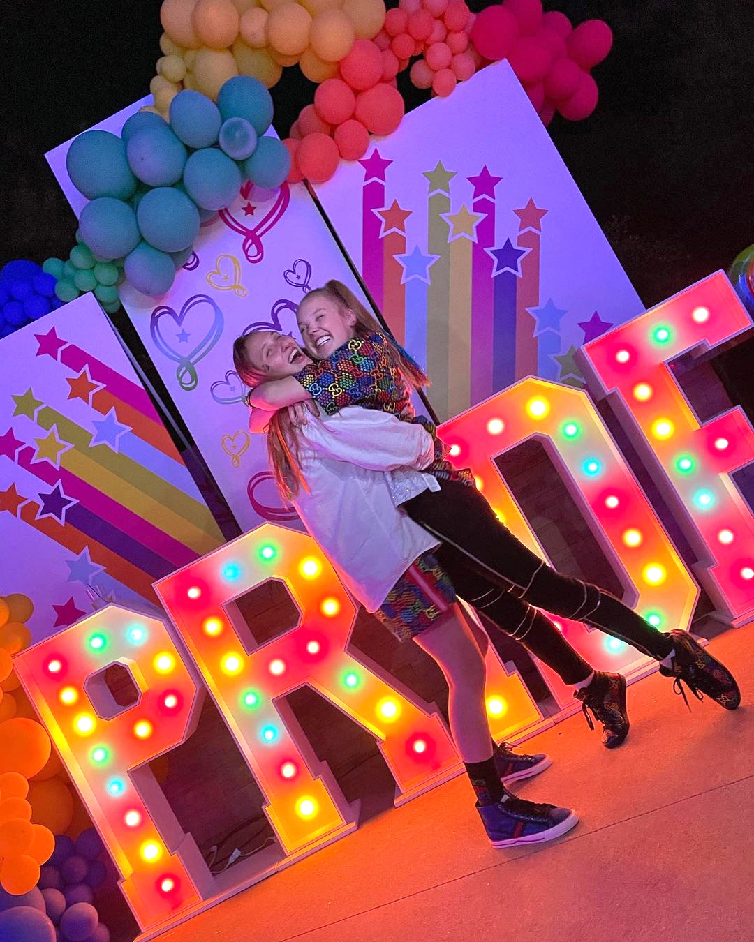 Jojo Siwa, Kylie Prew, Stars Celebrating Pride Month 2021