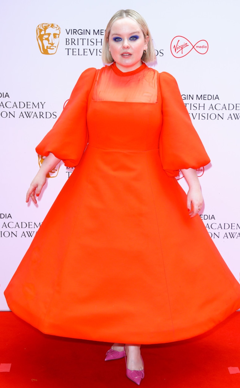 Nicola Coughlan, 2021 BAFTA TV Awards, Red Carpet 