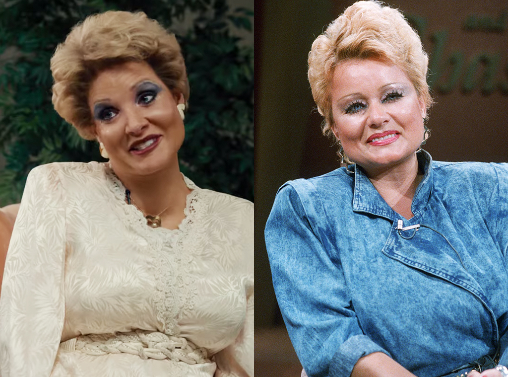 Photos From Actors Vs Real Life In The Eyes Of Tammy Faye E Online