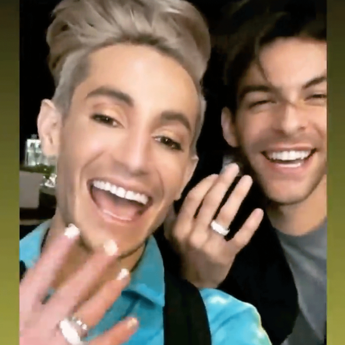 Ariana Grande's Brother Frankie Grande Is Engaged to Hale Leon E