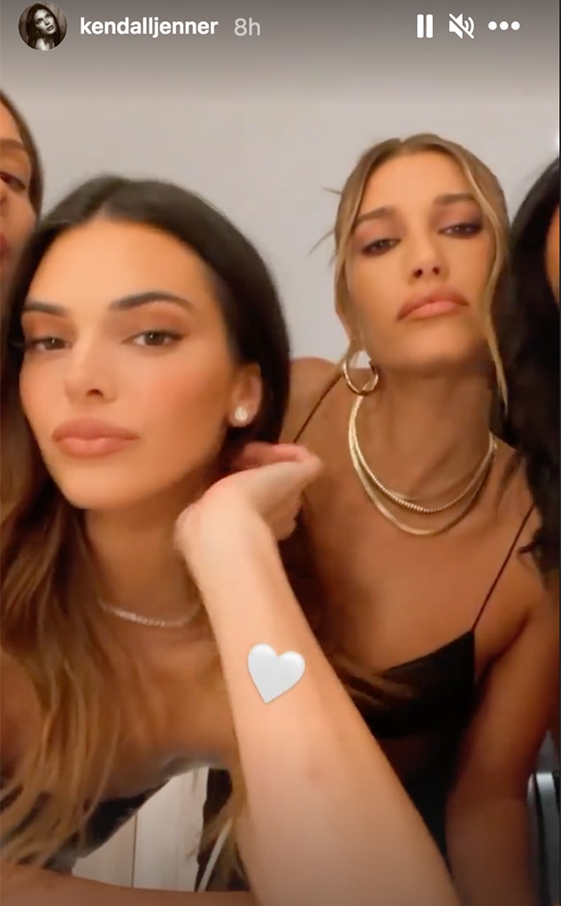 Kendall Jenner and Hailey Bieber Twinned Yet Again in Itty Bitty