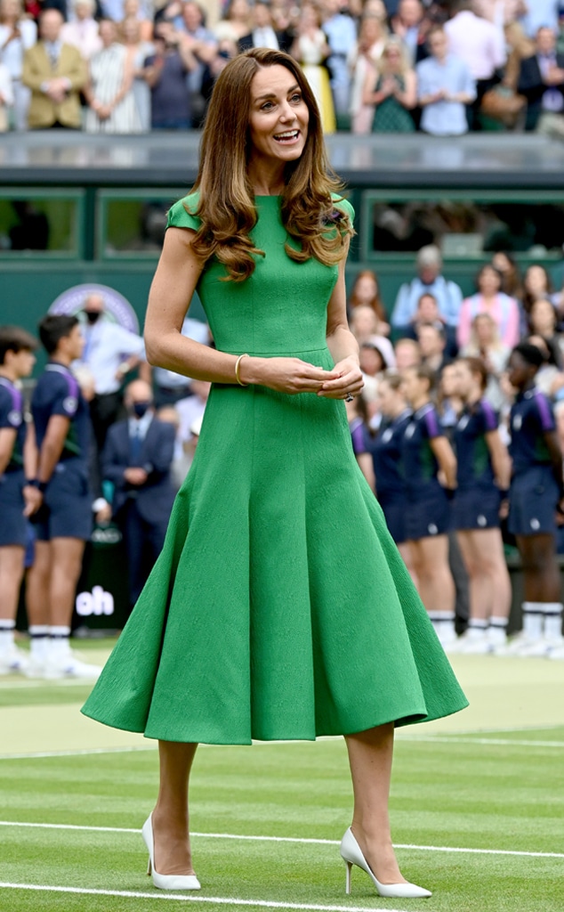 Kate Middleton Steps Out in Style at Wimbledon After COVID-19 Scare - E!  Online