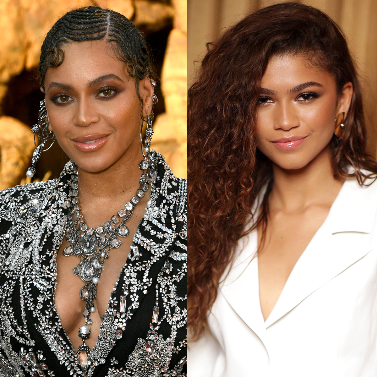 Beyoncé and Zendaya Have an Ultra Glam Moment in the Front Row at
