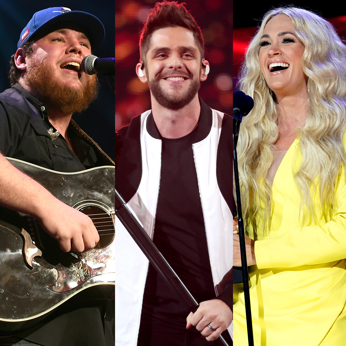 Carrie Underwood, Thomas Rhett, Luke Combs To Headline Stagecoach