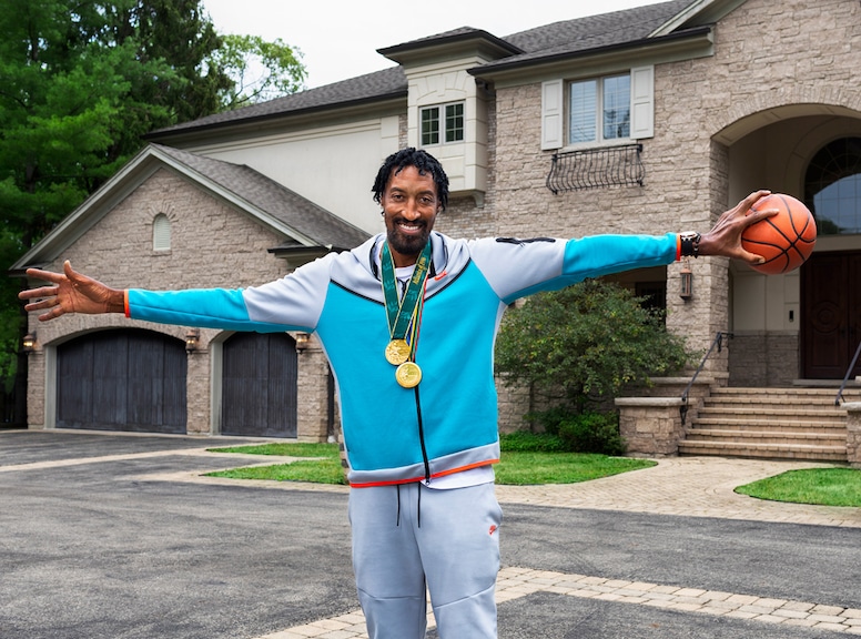 Scottie Pippen home, airbnb, Olympic Games