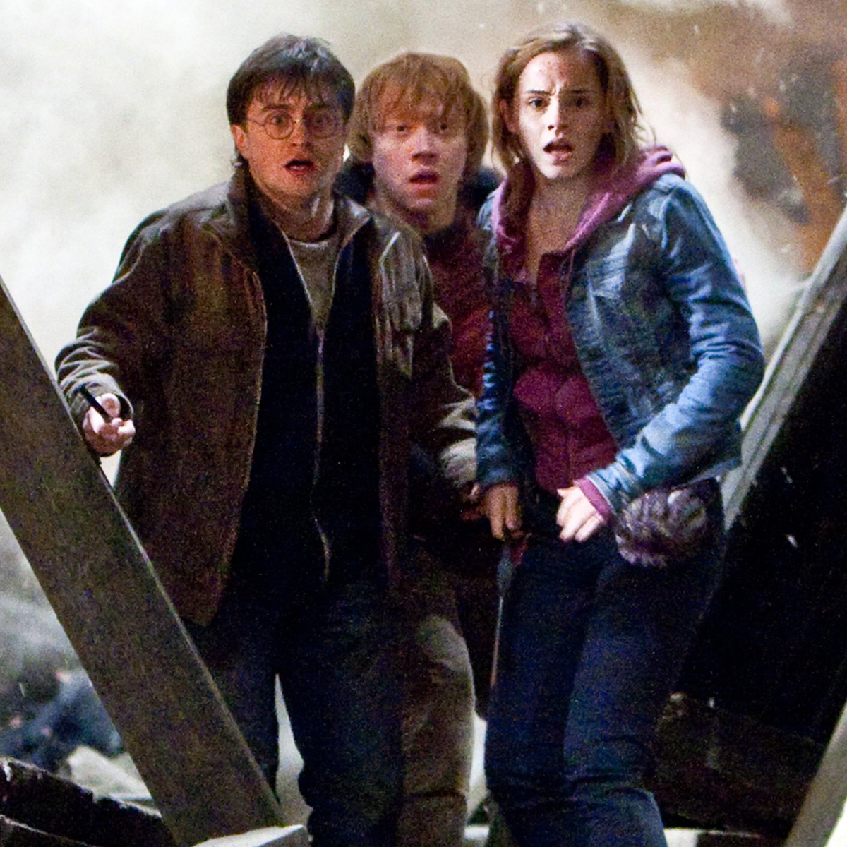 Daniel Radcliffe & Emma Watson First Days on Harry Potter Set - E! Online