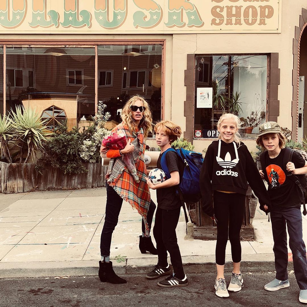 Julia Roberts, Danny Moder, family photos, Instagram