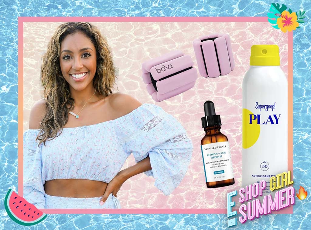 E-Comm: Shop Girl Summer - Guest Editor Tayshia Adams, Product Recommendations