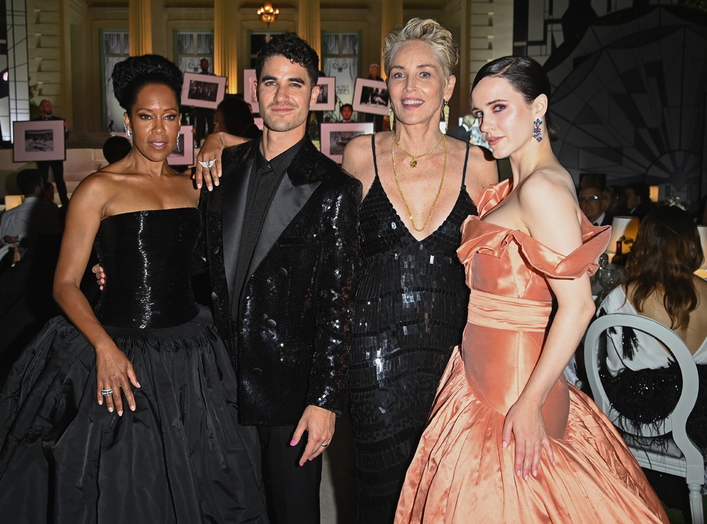 Regina King, Darren Criss, Sharon Stone, Rachel Brosnahan, amfAR Cannes Gala 2021