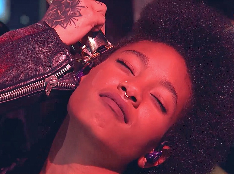 Willow Smith, shaved head, Lately I Feel Everything