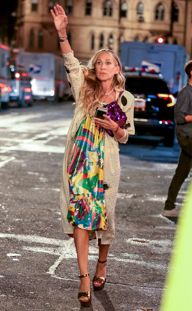Sarah Jessica Parker, And Just Like That..., On Set, SATC Reboot