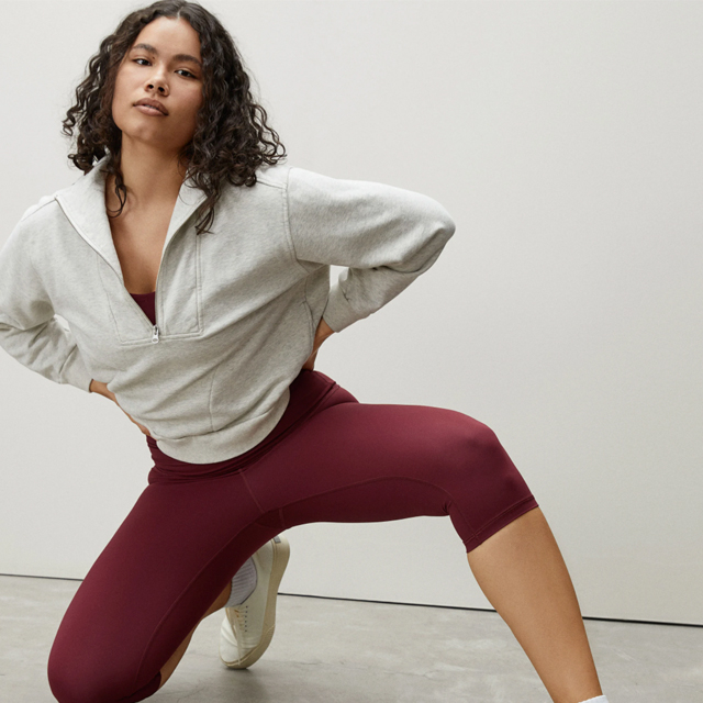 Everlane The Perform Cropped Legging Sale 2021