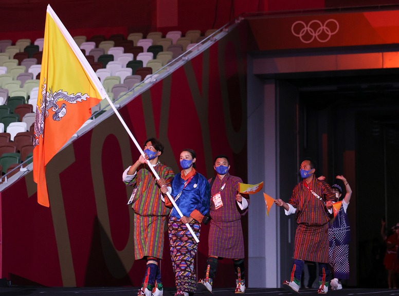 Opening Ceremony, 2020 Tokyo Olympics, Bhutan