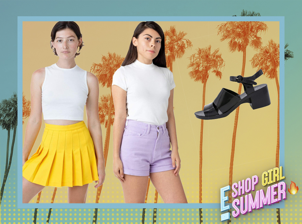 E-comm: Los Angeles Apparel Shop Girl Summer