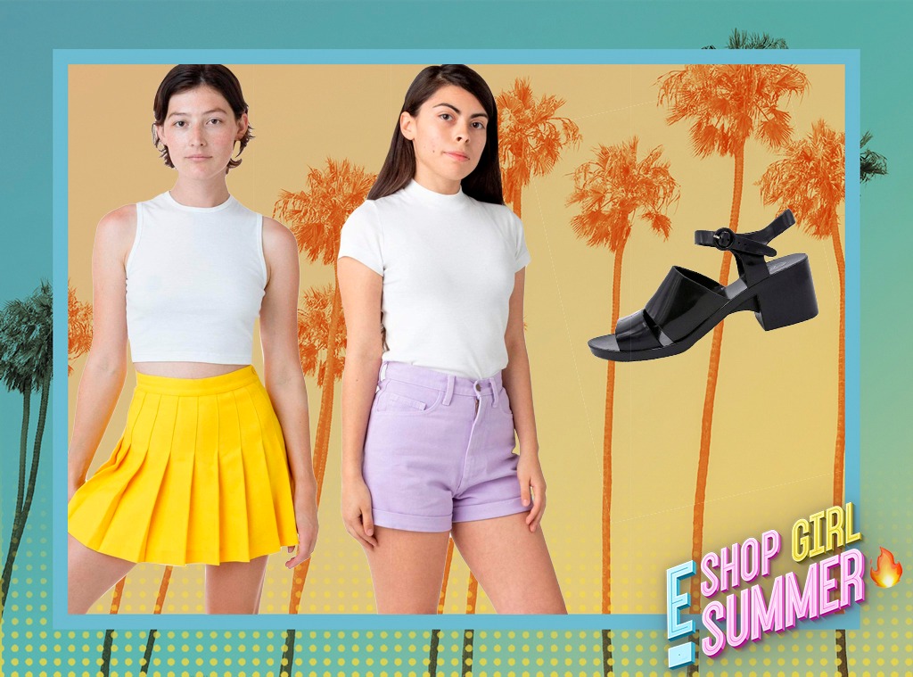 E-comm: Los Angeles Apparel Shop Girl Summer