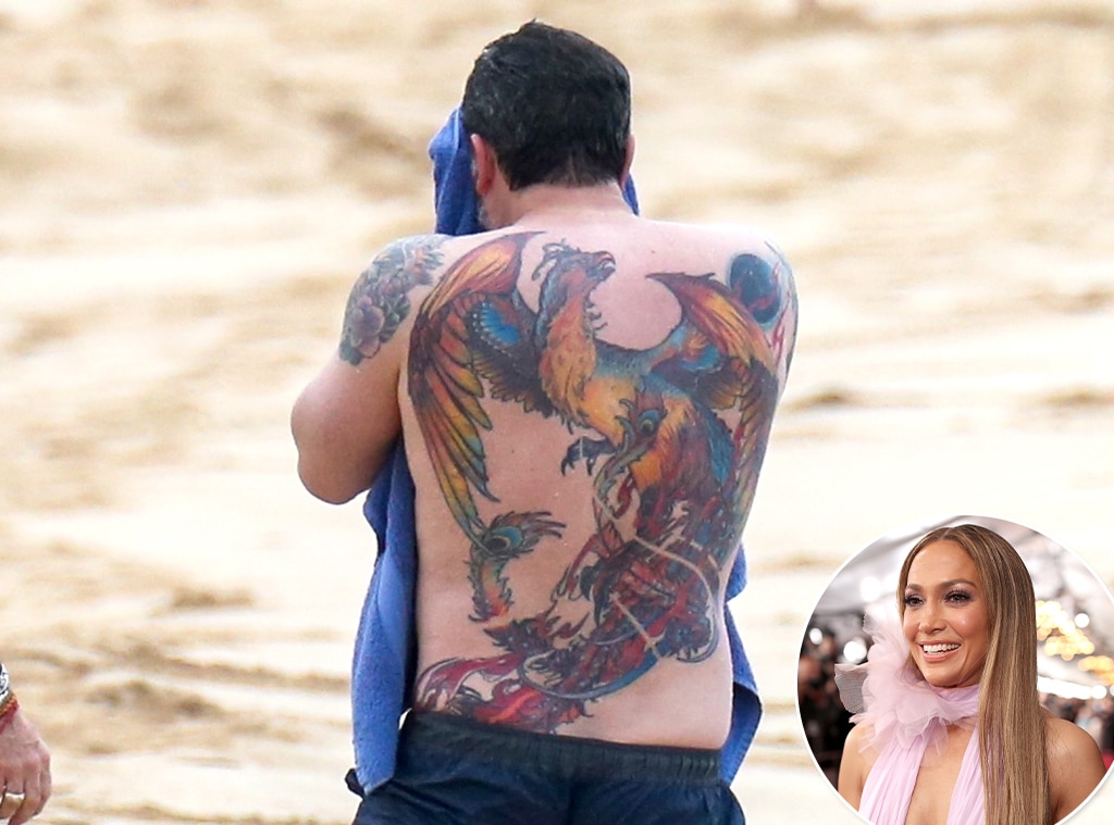 Does Jennifer Lopez Have Tattoos Ben Affleck Tribute More
