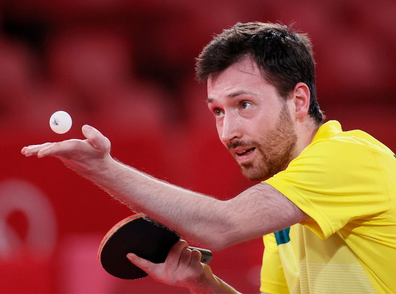 David Powell, table tennis, Tokyo 2020 Olympics, Olympians Defying Gravity 