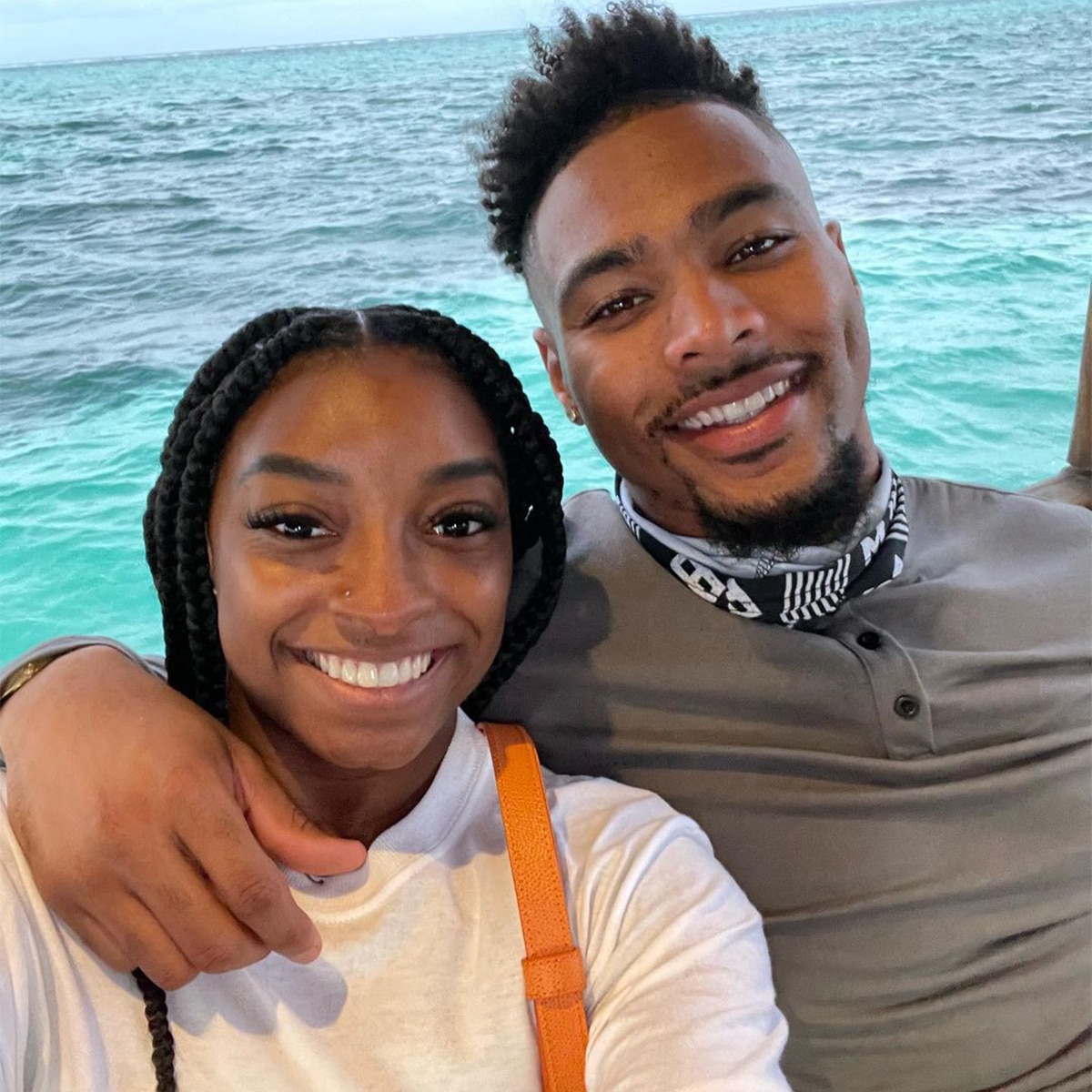 Simone Biles, Jonathan Owens, Instagram