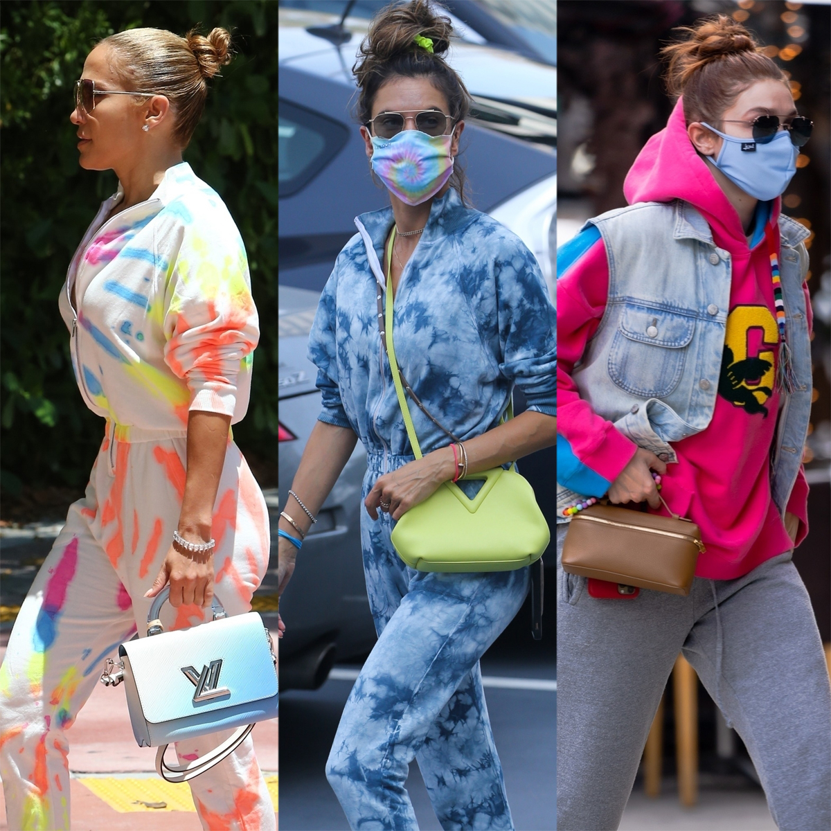 Celebrities Wearing Tie-Dye Trend: Jennifer Lopez & More, Photos