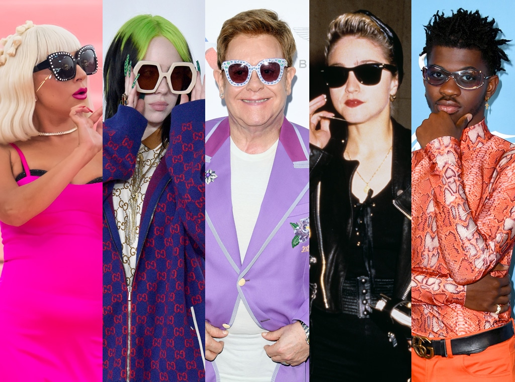 EComm, Zanna Roberts Rassi Sunglass Hut, Madonna, Billie Eilish, Lil Nas X, Lady Gaga, Elton John