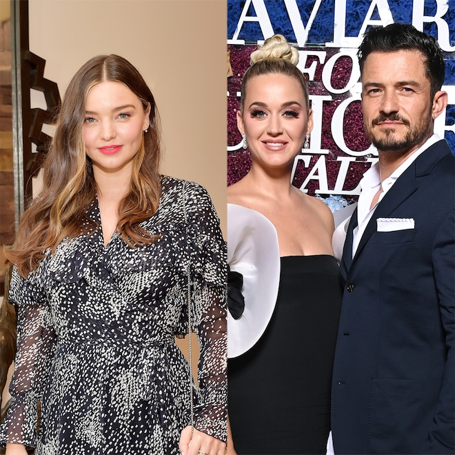 Miranda Kerr, Katy Perry, Orlando Bloom