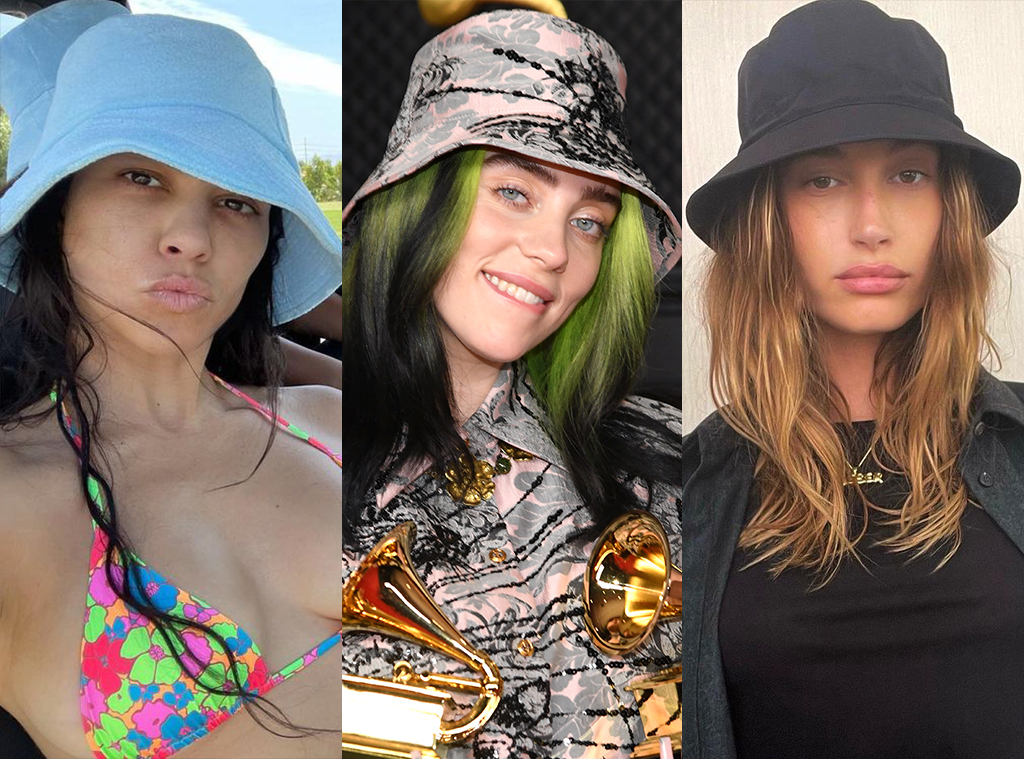 Celebs Prove the Bucket Hat Trend Is Here to Stay