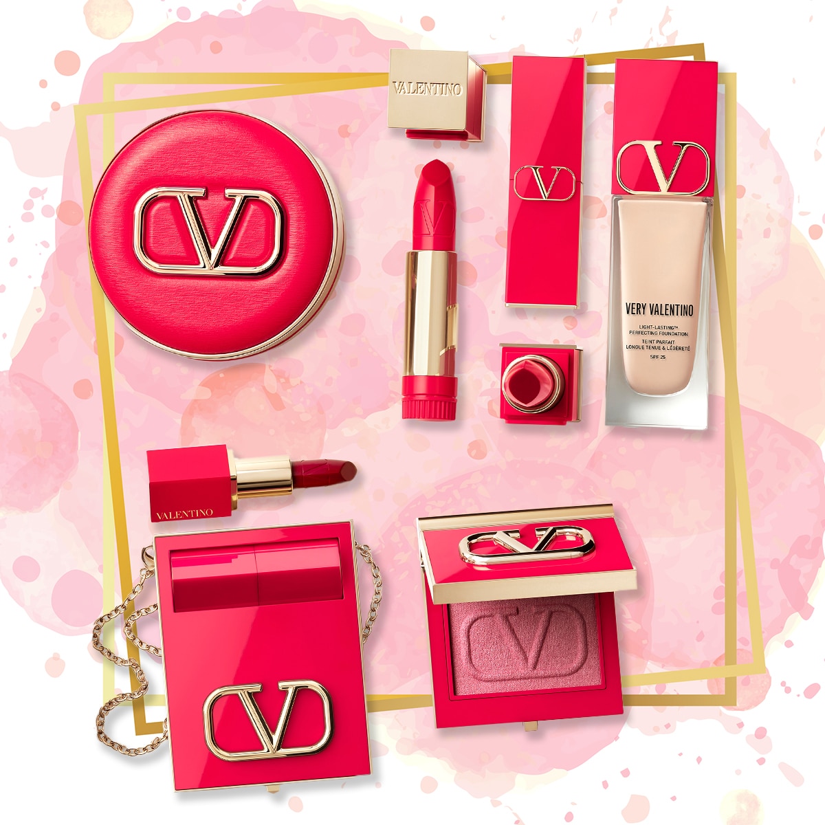 valentino makeup line