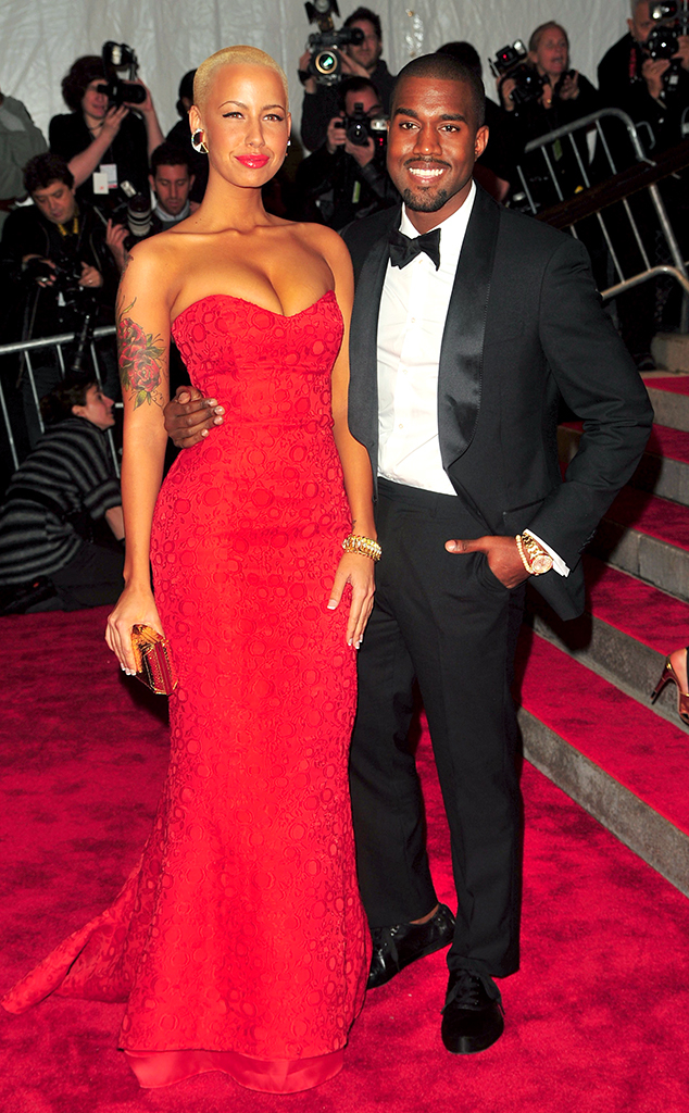 Stars first Met Galas, Amber Rose, Kanye West