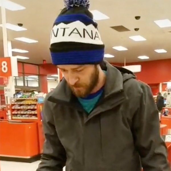 Justin Timberlake works in Target in viral TikTok
