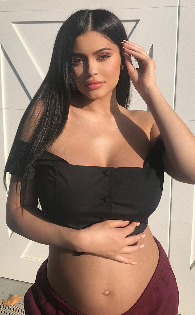 Kylie Jenner Wears a Cleavage-Baring Spandex Jumpsuit at NYFW