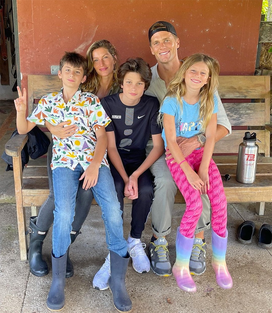Gisele Bundchen, Tom Brady, Kids, Family, Jack, Benjamin, Vivian, Instagram
