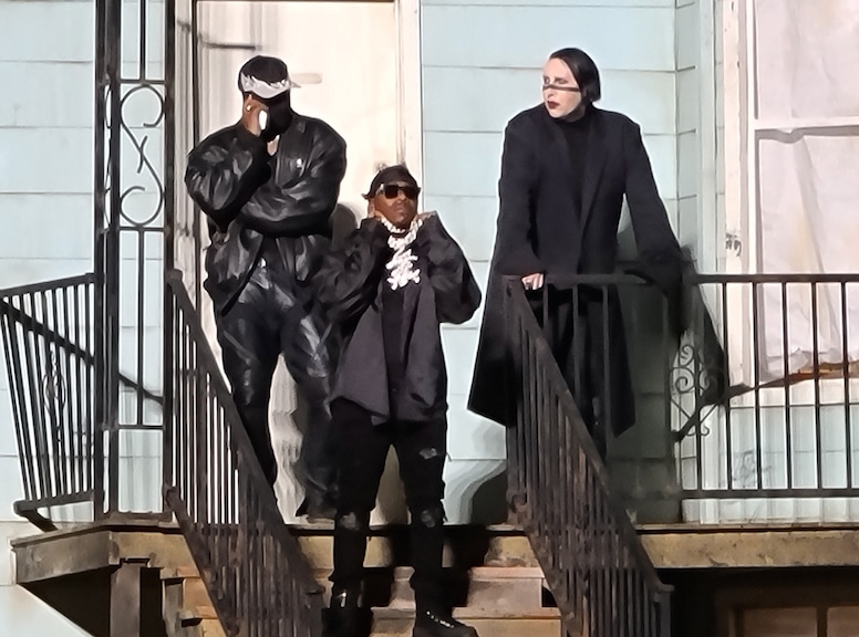 Kanye West, Marilyn Manson, Donda Chicago Event