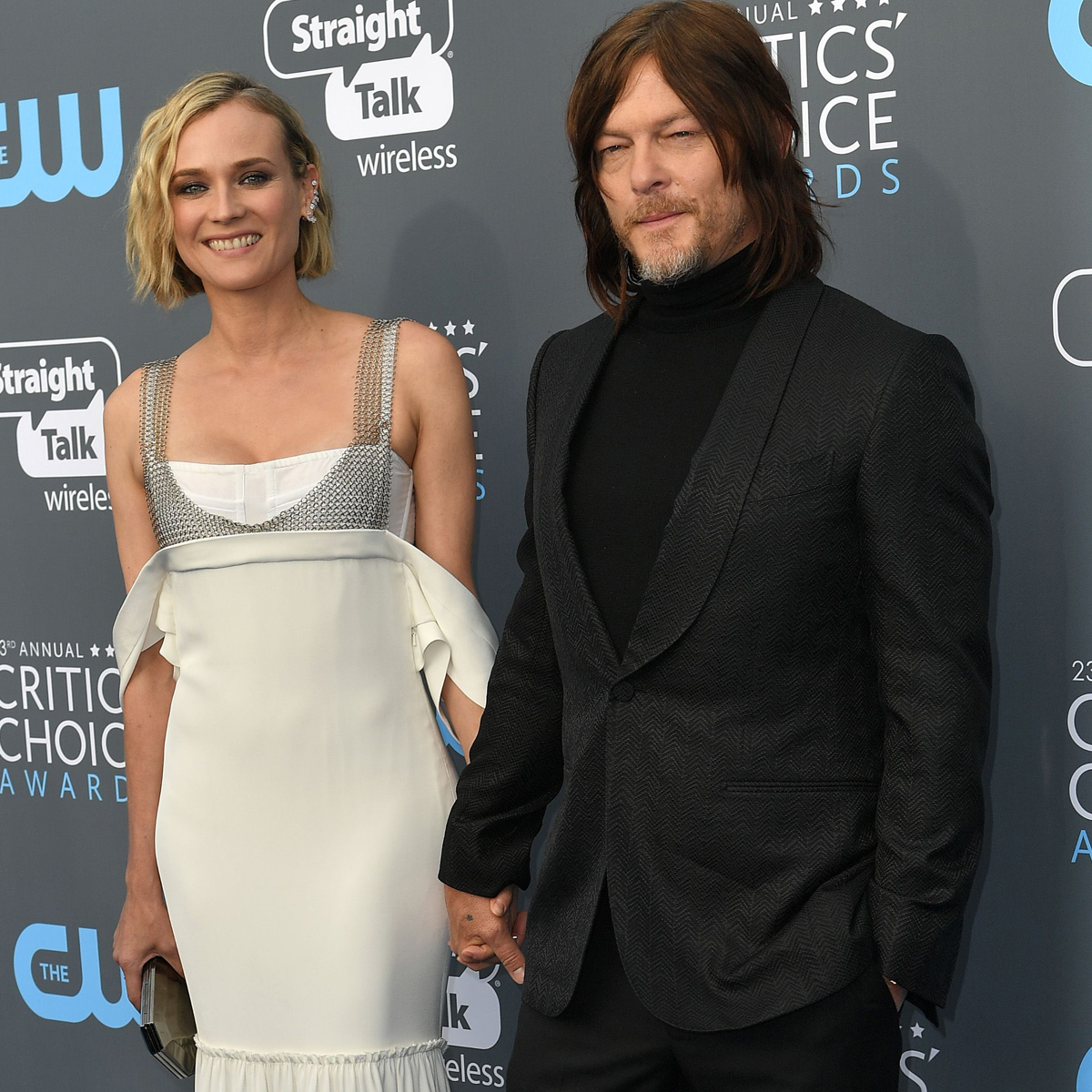 Diane Kruger, 45, & Norman Reedus, 52, are engaged after four years of  dating & secretly welcoming baby girl