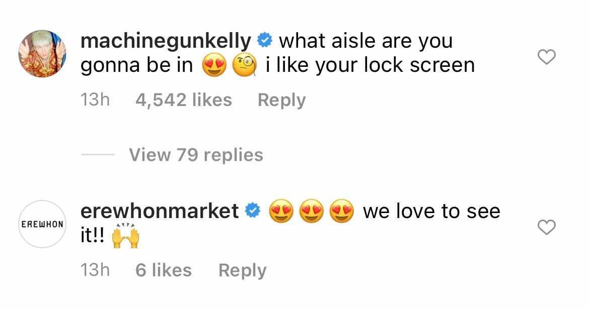 Machine Gun Kelly, Megan Fox Instagram