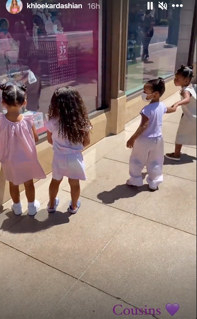 True Thompson, Chicago West, Dream Kardashian, Stormi Webster, KUWTK, Keeping Up With the Kardashians