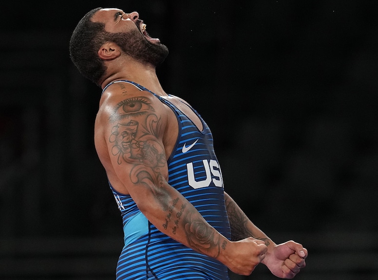 Gable Dan, wrestling, Tokyo 2020 Olympics, candids
