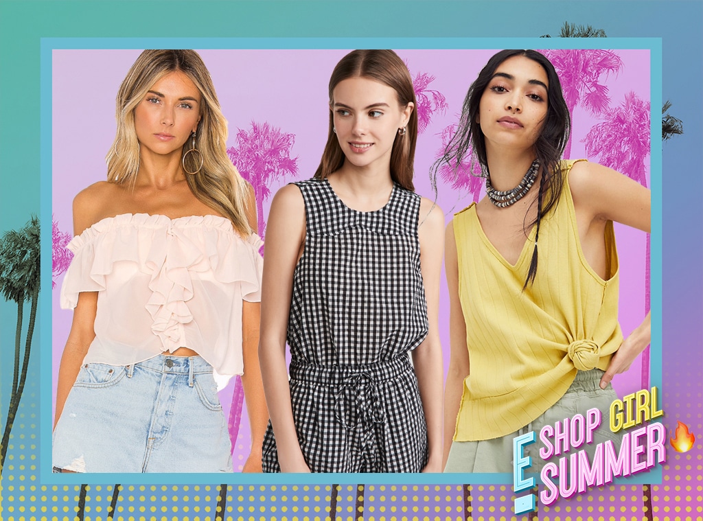 E-Comm: Shop Girl Summer- Easy Breezy Tops