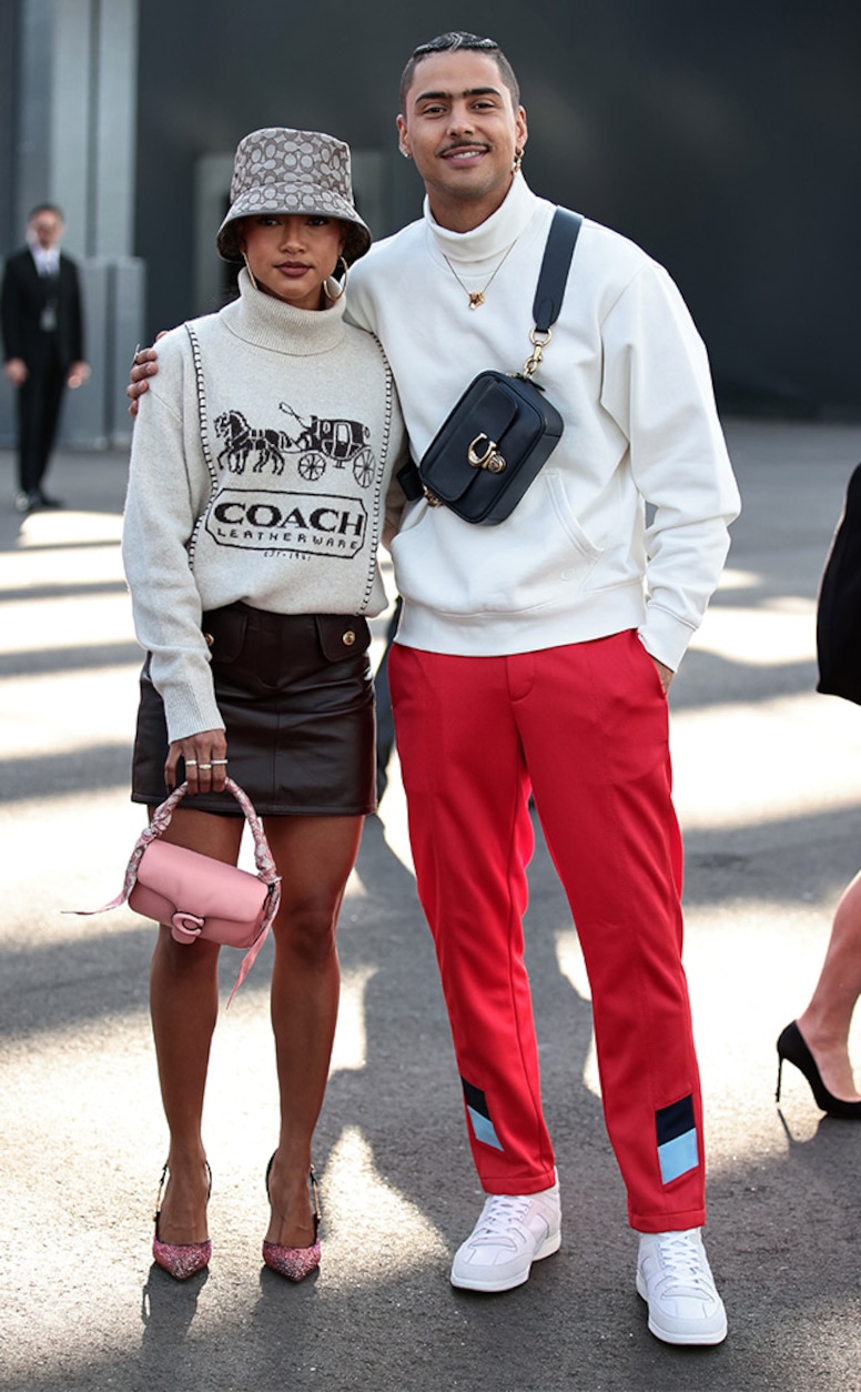 Karrueche Tran, Quincy Brown, Coach, Star sightings, NYFW, New York Fashion Week Spring-Summer 2022