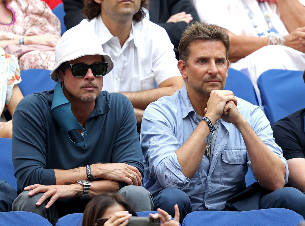 Brad Pitt, Bradley Cooper, 2021 US Open