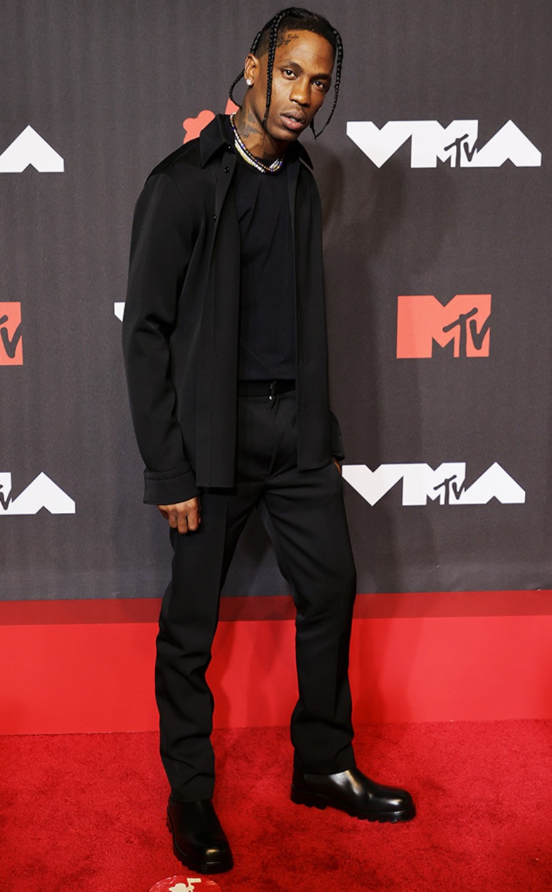 Travis Scott, 2021 MTV Video Music Awards, Red Carpet Fashion, Arrivals