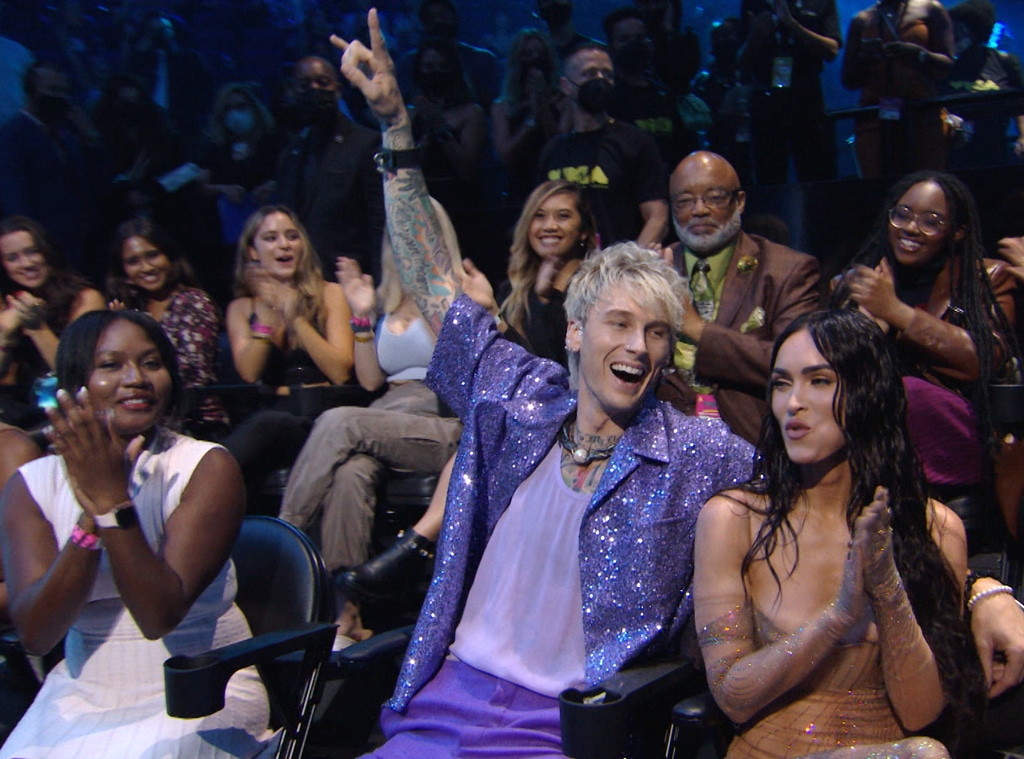 Machine Gun Kelly, Megan Fox, 2021 MTV Video Music Awards, MTV VMAs, Candids