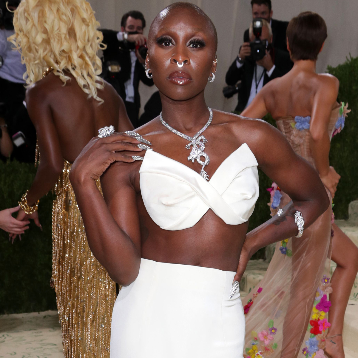 Cynthia Erivo at the 2021 Met Gala, Every Look From the 2021 Met Gala Red  Carpet That We Can't Stop Talking About
