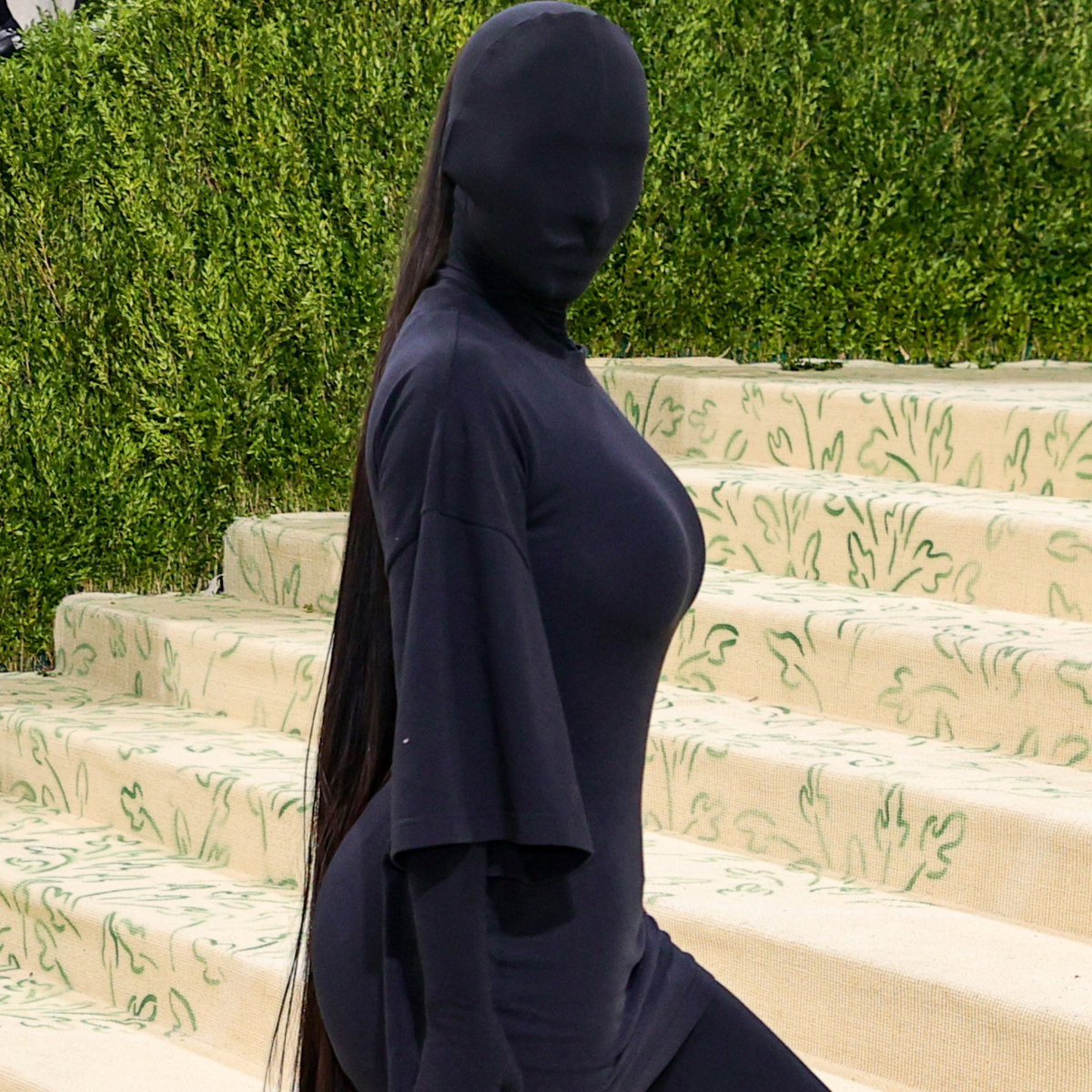 Kim Kardashian West's faceless Met Gala look was anything but incognito