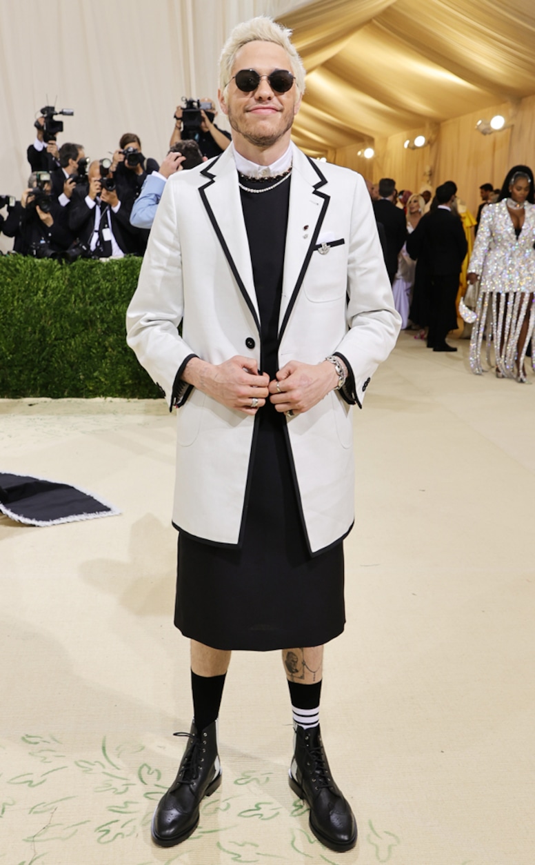 Pete Davidson, 2021 Met Gala, Red Carpet Fashion, Arrivals
