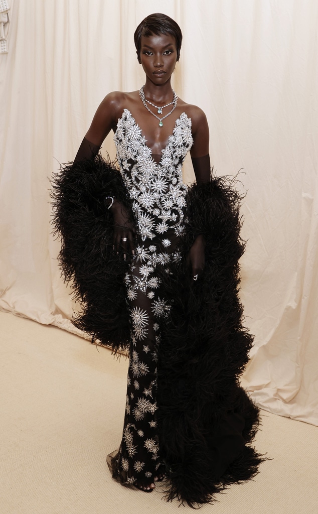 Anok Yai, 2021 Met Gala, Red Carpet Fashion, Arrivals