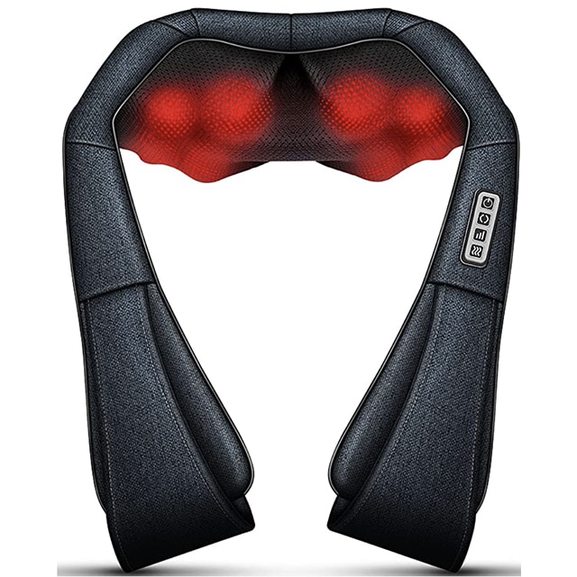 Sharper Image Shiatsu Wireless Neck and Back Massager wi 